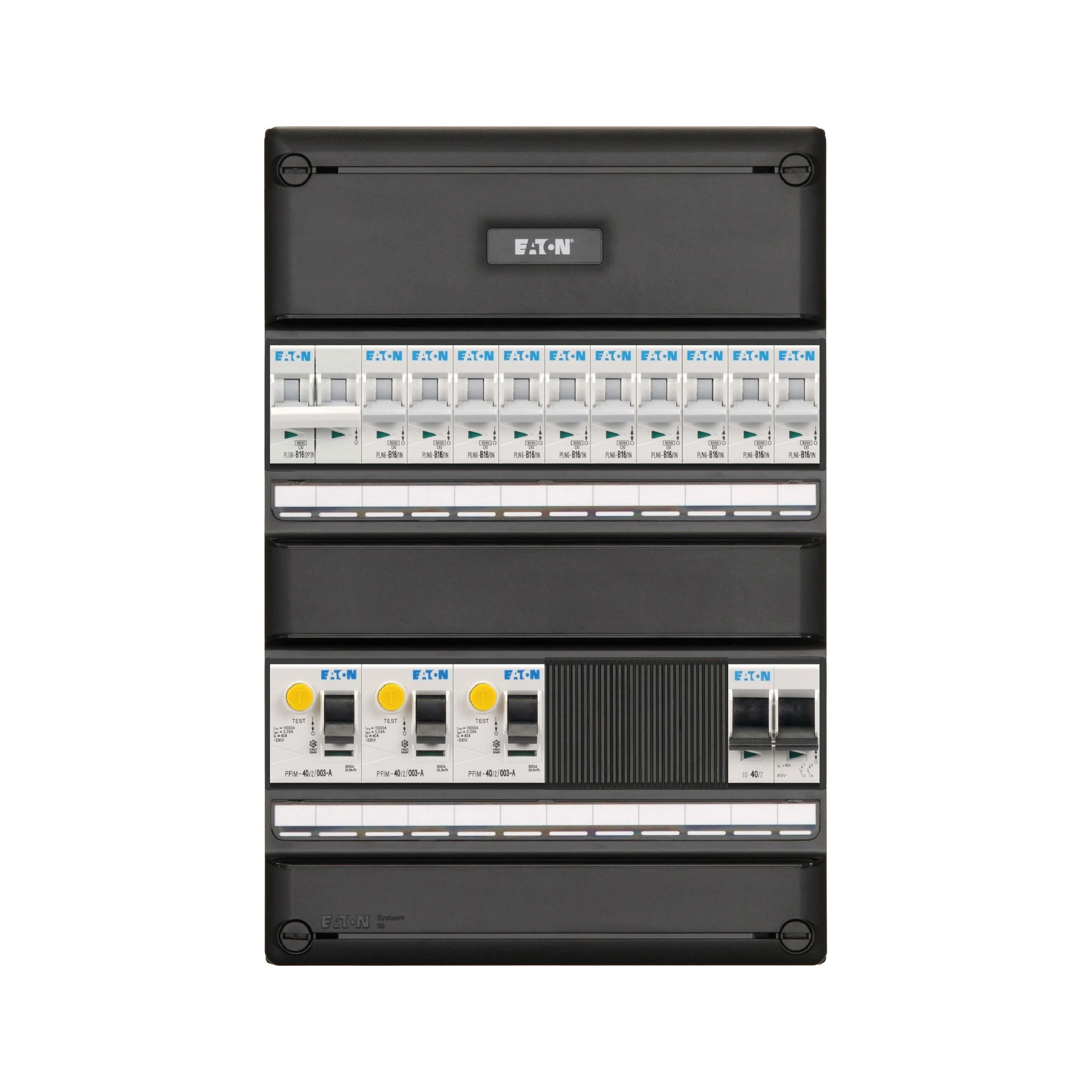 GRPK-Eaton-1F10x16A3x40A30mA-F